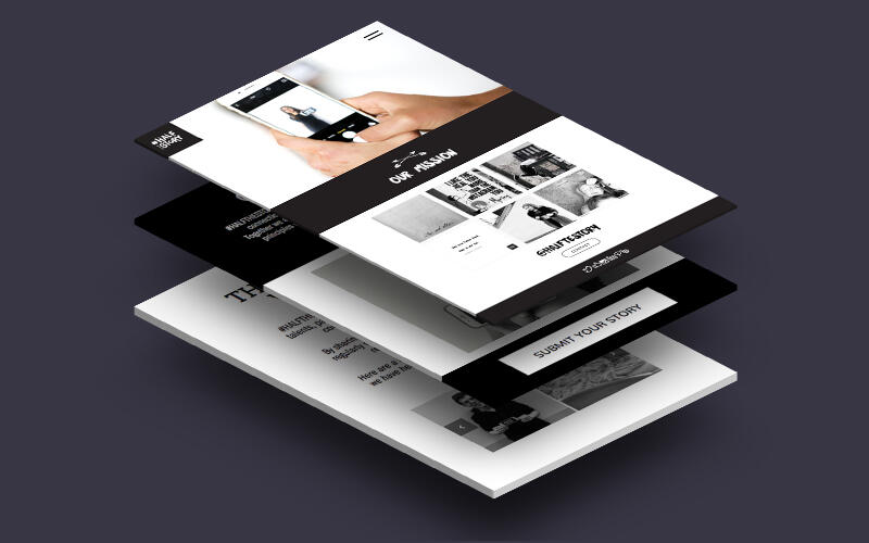 Half the Story: Web, mobile design